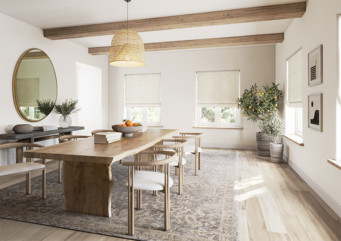 William Morris At Home Willow, Jute - Twist&Fit Roman Blind - Image 7